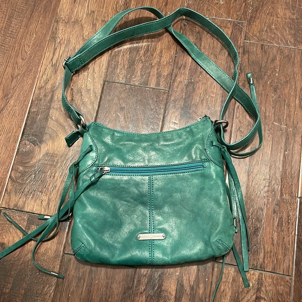Lucky Brand green crossbody - Picture 2 of 7